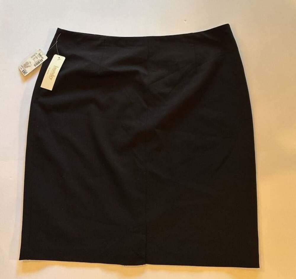Vintage Laundry By Shelli Segal Pencil Skirt Size 14 Black